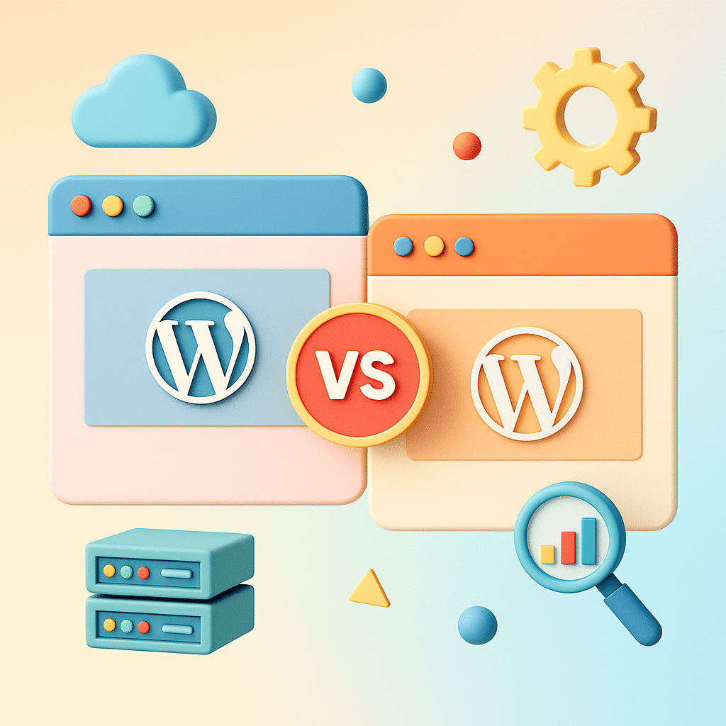 Quelle est la différence entre WordPress.com et WordPress.org ?